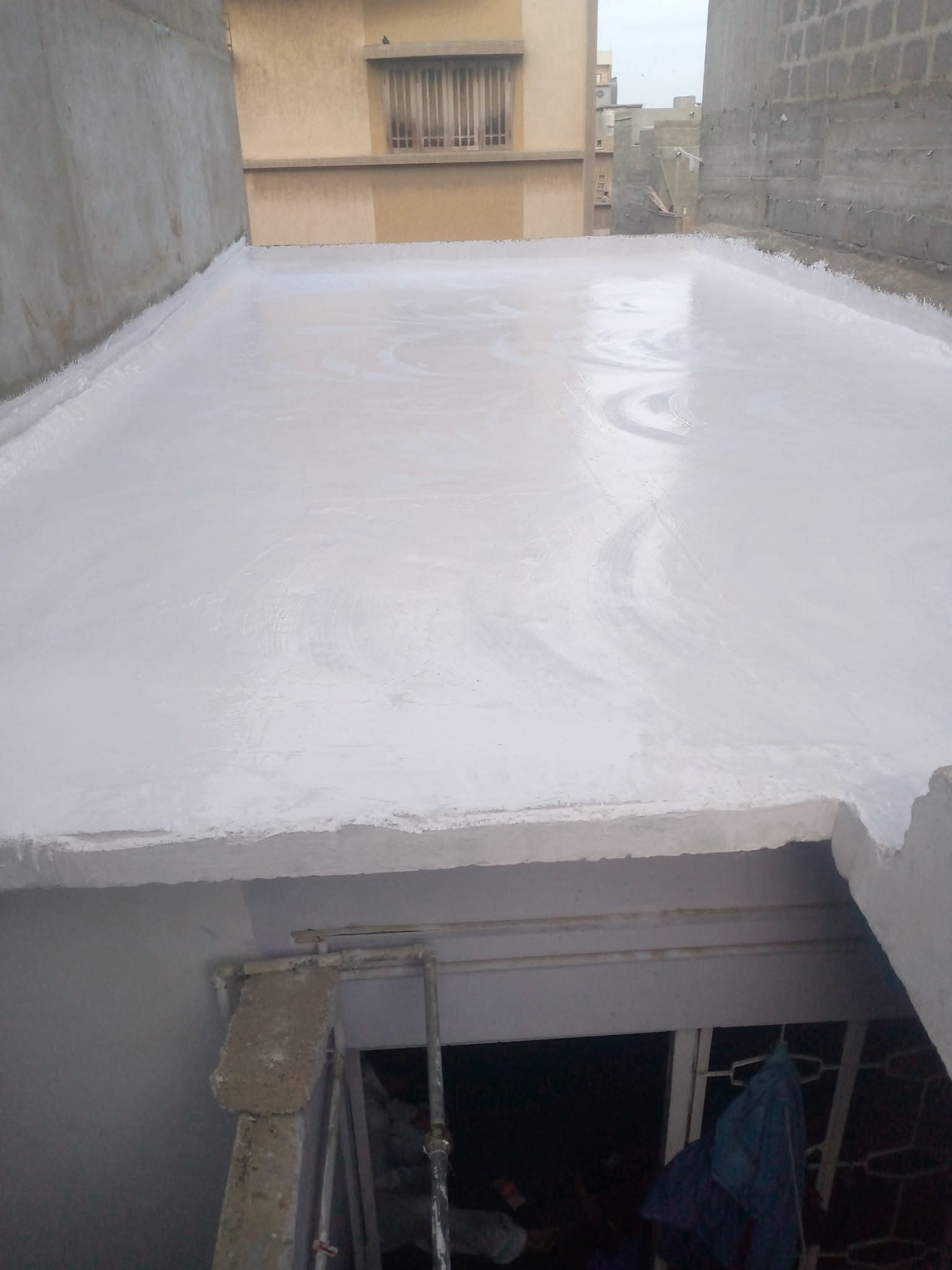Fresh Heat-Reflective Roof Finish